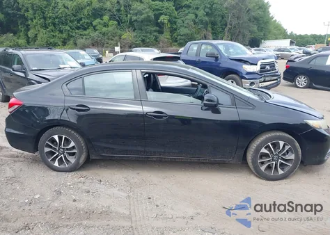 2013 Honda Civic Ex from USA, damaged, VIN 2HGFB2F82DH521253